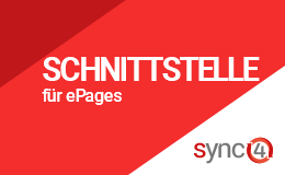 Warenwirtschaft Schnittstelle mit sync4® Logo
