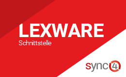 Lexware Schnittstelle mit sync4® Logo